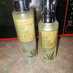 Hemp Dreams Oil Mist and Cleansing Oil Set